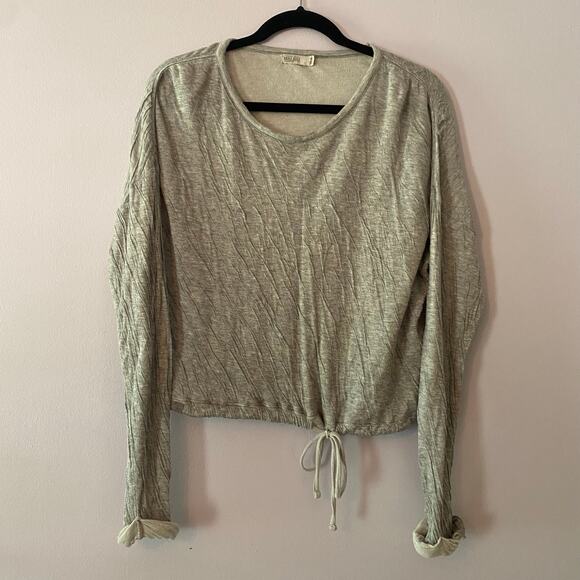Barefoot Dreams Malibu Collection Women's size Medium Gray Pullover Sweater - Picture 1 of 9